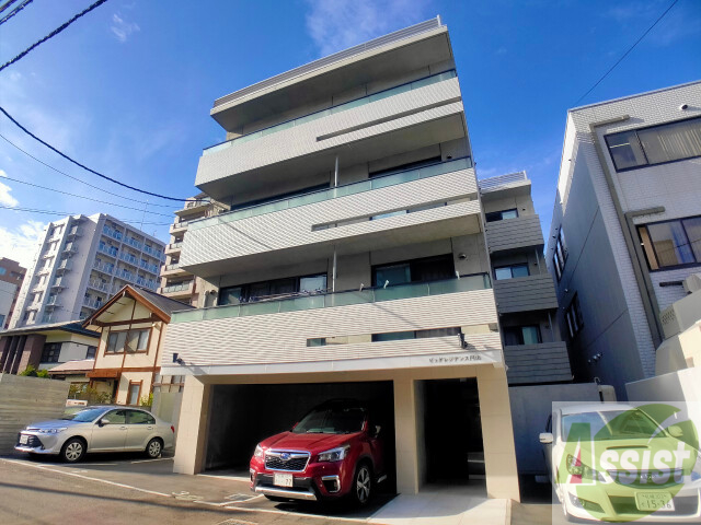 建物外観　札幌市中央区北３条西「ビッグレジデンス円山」