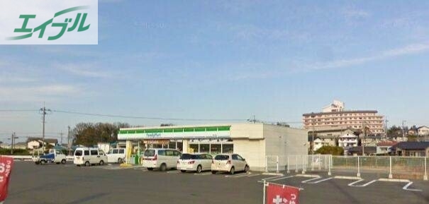 コンビニ　ファミリーマート岡山郡店（コンビニ）まで640m