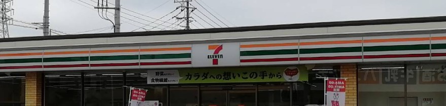 コンビニ　セブンイレブン川口辻店（コンビニ）まで554m