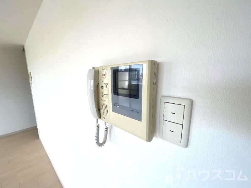 セキュリティ　来客時に！