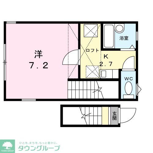 高砂ファーストの間取り写真