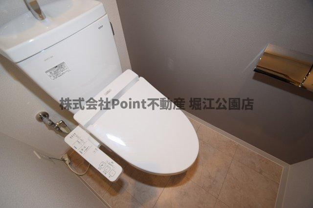 地下鉄今里筋線 今里駅 徒歩1分 10階建 築9年のトイレ写真