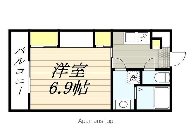 ＪＲ筑肥線 周船寺駅 徒歩8分 2階建 築8年の間取り写真
