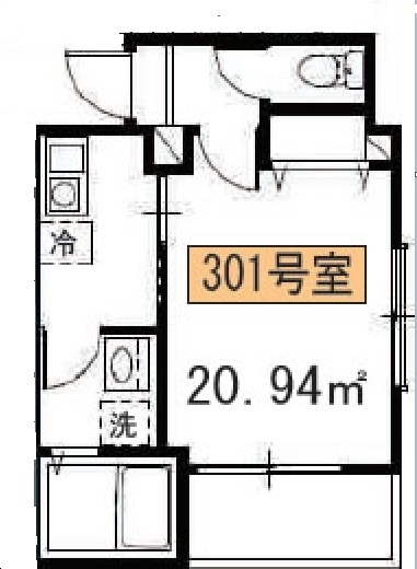 MELDIA北千住の間取り写真