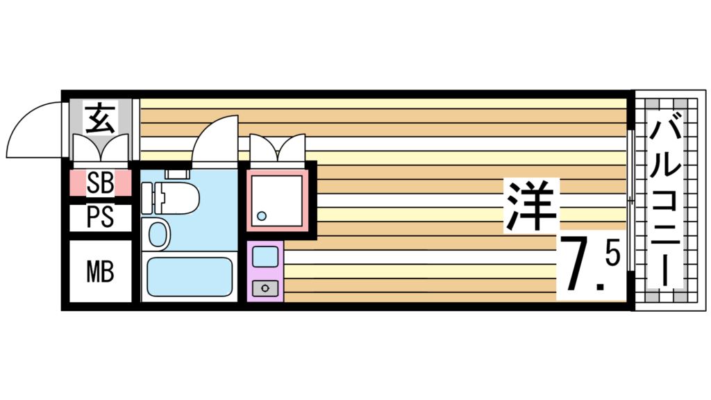 リアライズ今寺の間取り写真