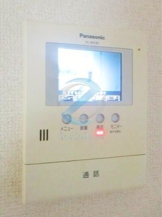 セキュリティ　モニター付きインターホン