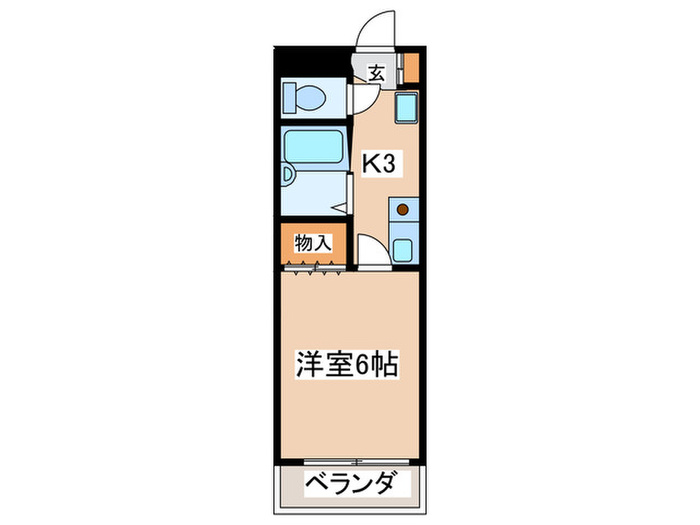 玉学サイドパレス 3の間取り写真
