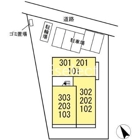 駐車場　間取図