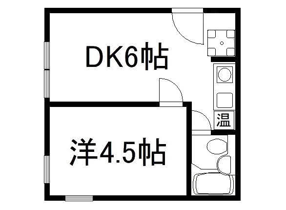 小林ハイツの間取り写真