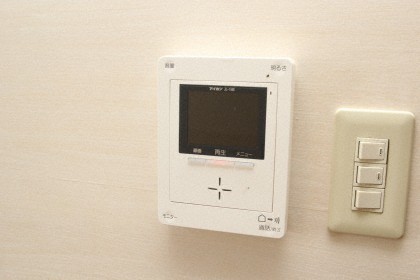 セキュリティ　TVフォンでセキュリティ◎