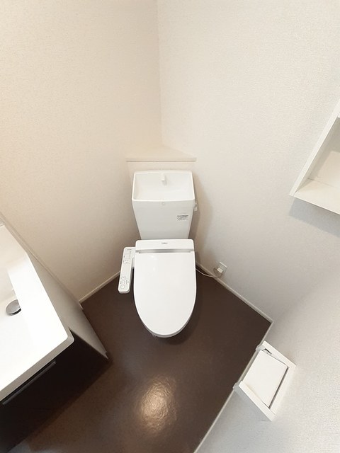 ＪＲ鹿児島本線 西熊本駅 徒歩15分 3階建 築10年のトイレ写真