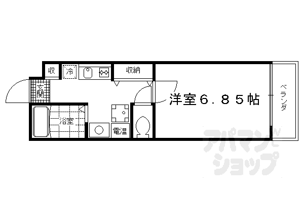 EastFieldの間取り写真