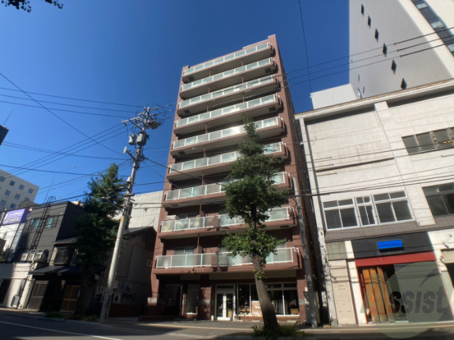 建物外観　札幌市中央区南３条西「シティアヴェニュー南３条」