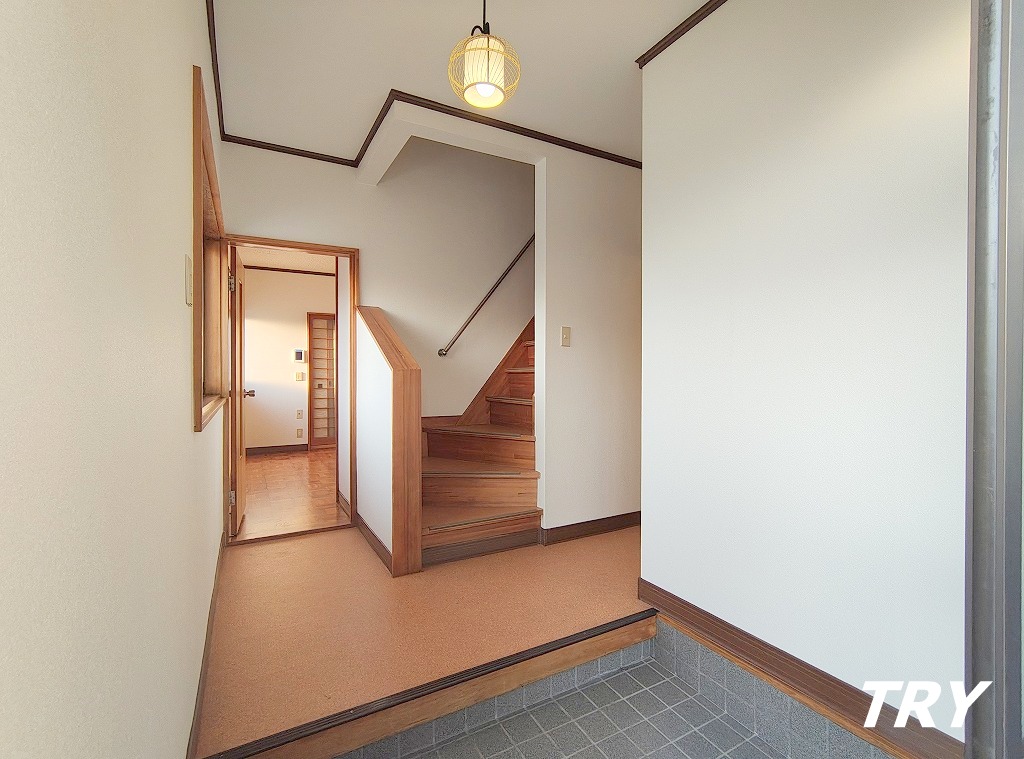 玄関　ゆとりの玄関ですよ。