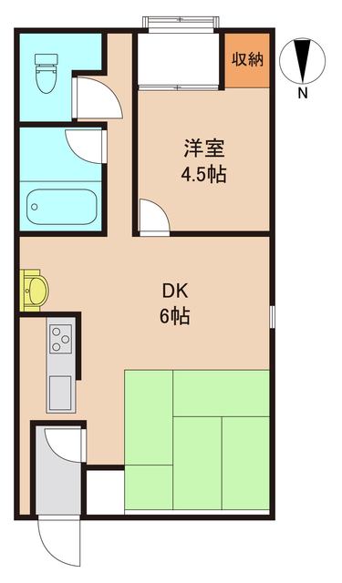 取手市新町のマンションの間取り