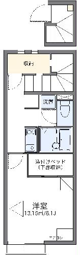 レオネクスト相合の間取り