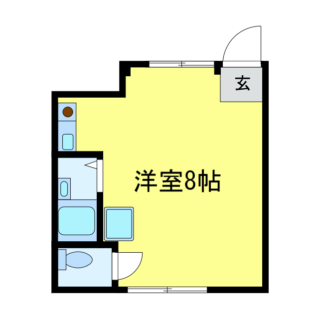 KSAマンションの間取り