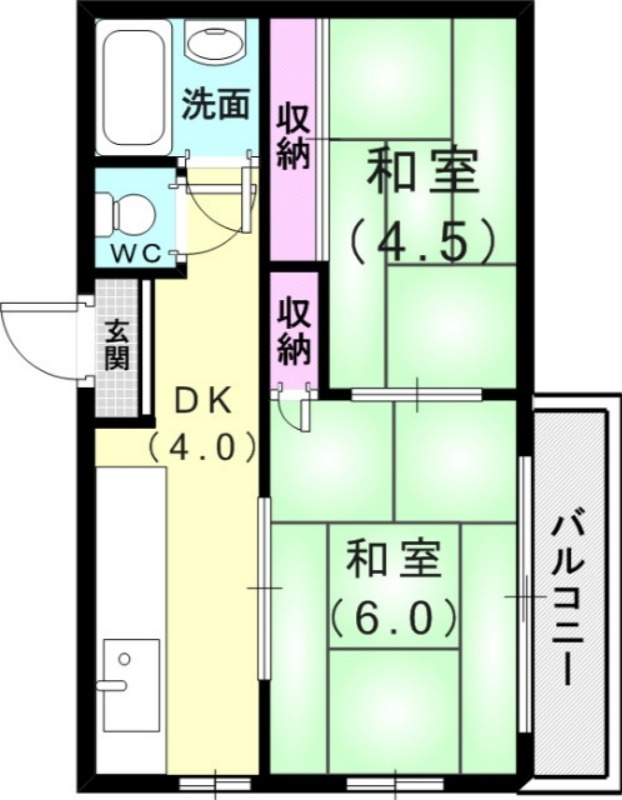 高倉文化の間取り