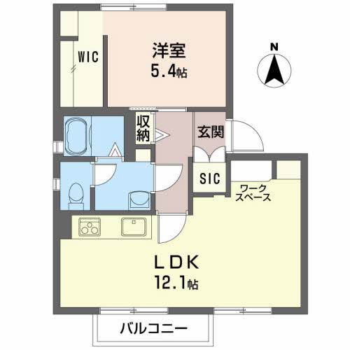 フォーレスセンシュウの間取り