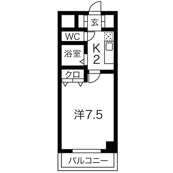 クレストステージアスカの間取り