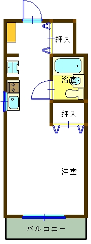 常盤マンションの間取り