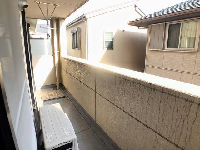 バルコニー　日当たり良好