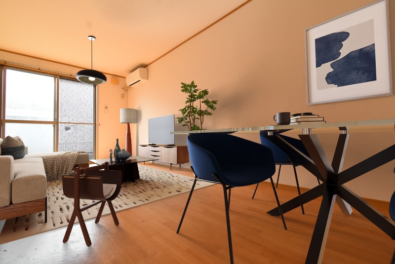 居室・リビング　ＣＧ家具写真です。物件に付帯するものではありません。