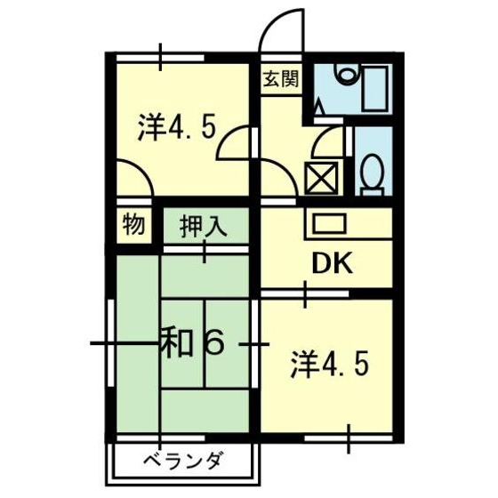 グレース・ＨＦＪの間取り