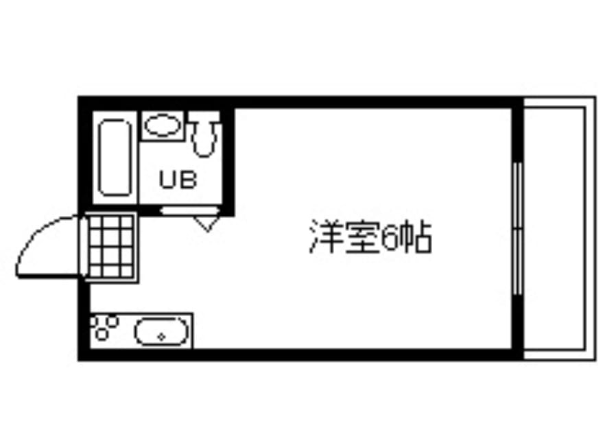 大宝新深江CTスクエアの間取り写真