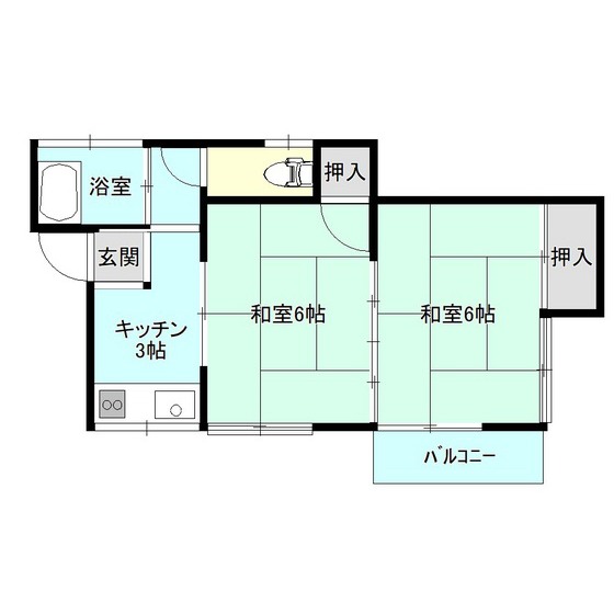 第二五黄荘の間取り