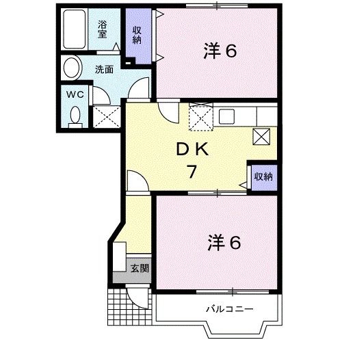 エトワールＫ・Ａの間取り