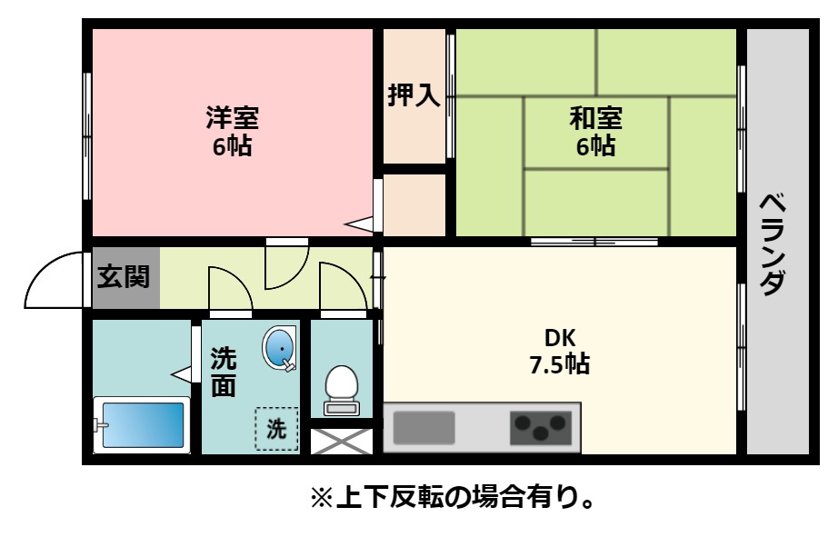 エージレスマンションの間取り