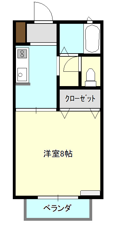 ボヌールＭの間取り