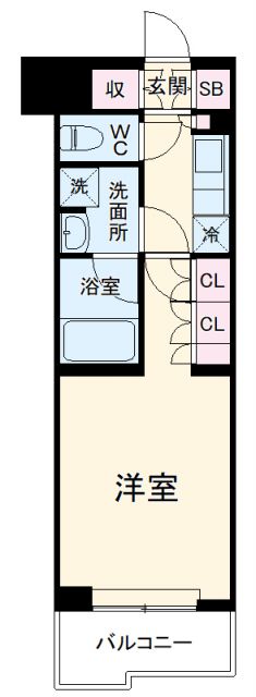 ルーブル武蔵新城参番館の間取り