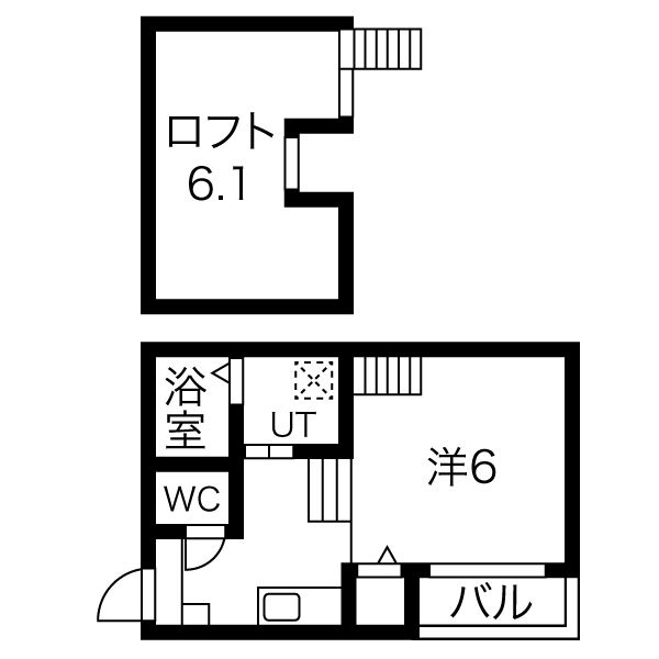 グリーンリーフ名城清水の間取り