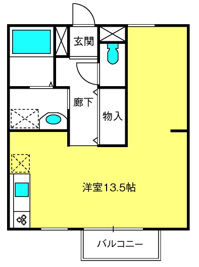 メゾンアルファ　VIの間取り