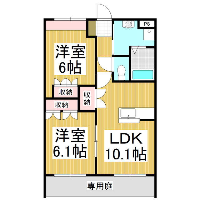 グレイスヴィレッジの間取り