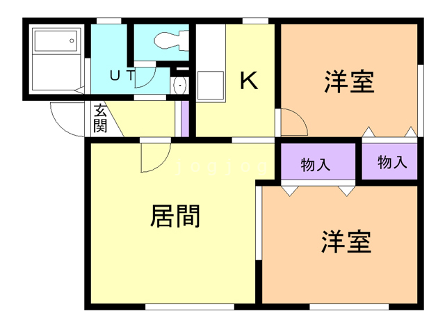 麒麟館の間取り