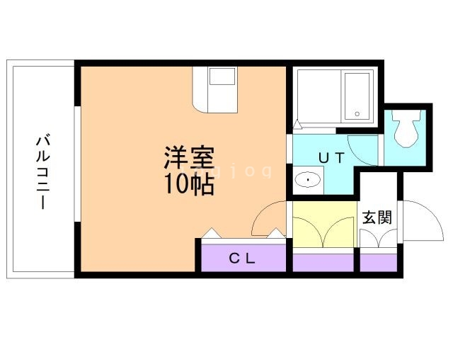 【札幌市中央区南九条西のマンションの間取り】