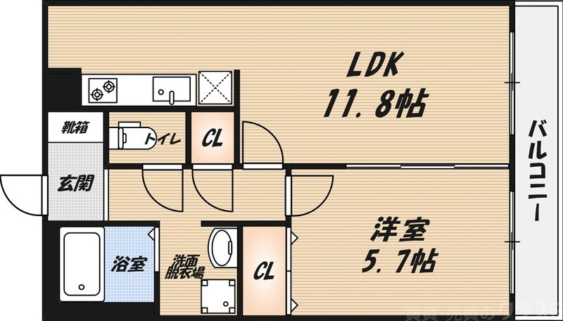 Fine緑ヶ丘の間取り