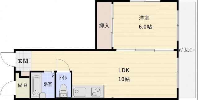 ビューハイム西村の間取り