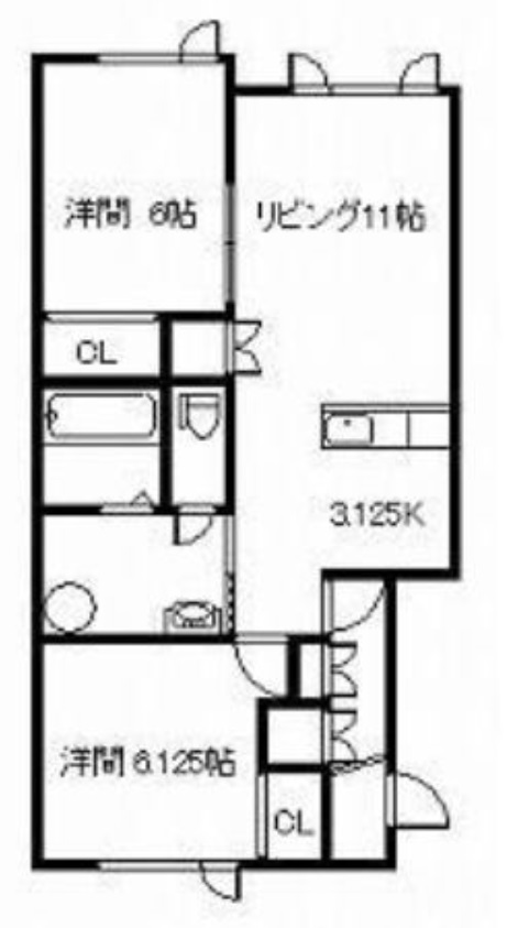 OLIVEの間取り