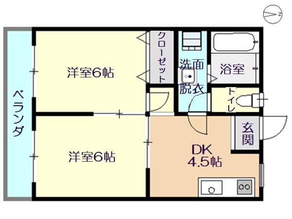 WADA10の間取り