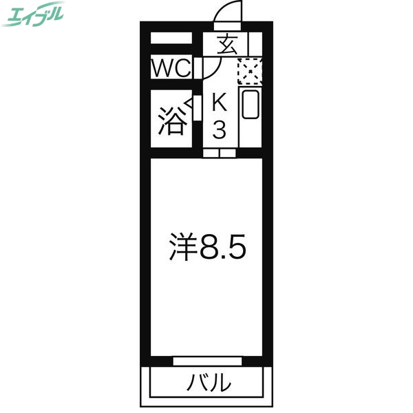 アイボンラビアンの間取り