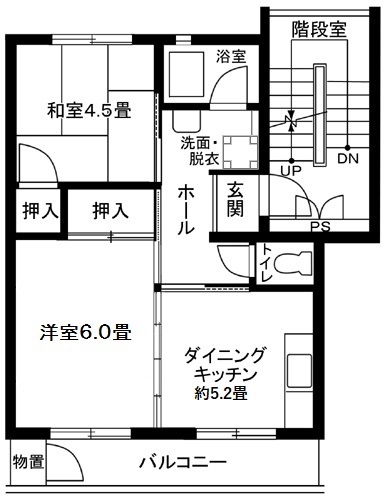 上郷西ヶ谷の間取り