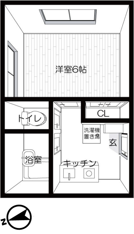 エルリオ玉堤の間取り