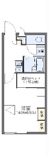 レオパレス愛の間取り