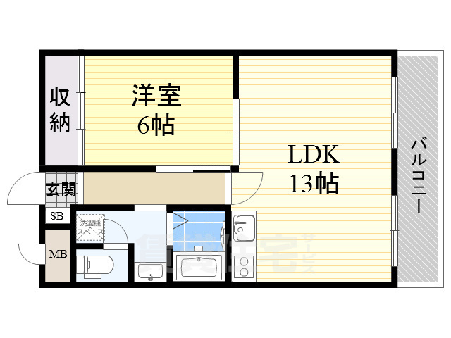 大正メゾンの間取り