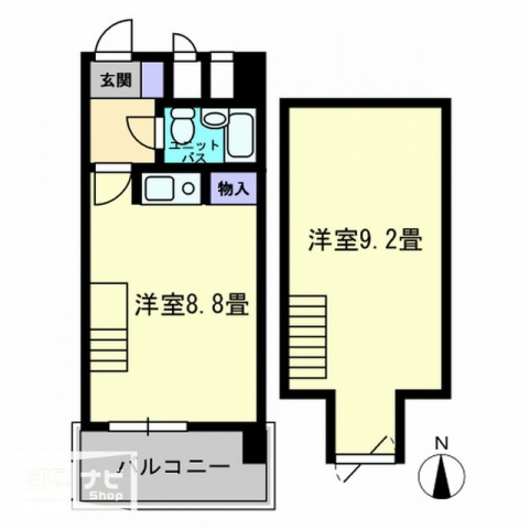 am′s４観光町の間取り