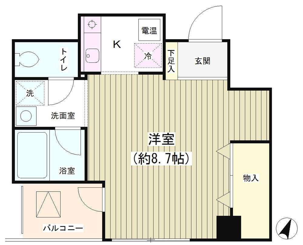 TKR神田多町の間取り